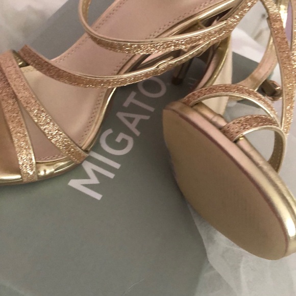 Glittery open toe heels ✨ - Picture 5 of 7